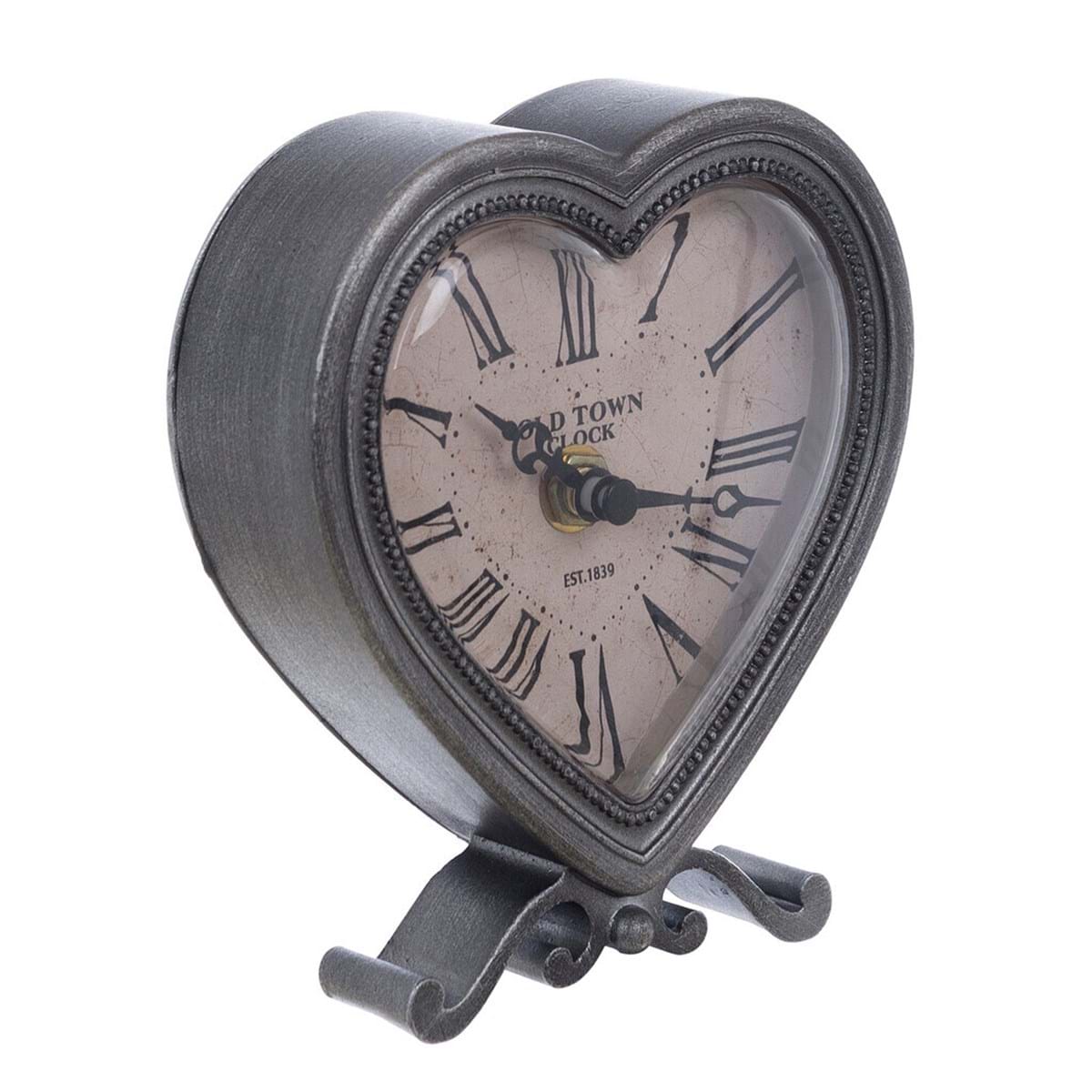 Orologio da tavolo in metallo