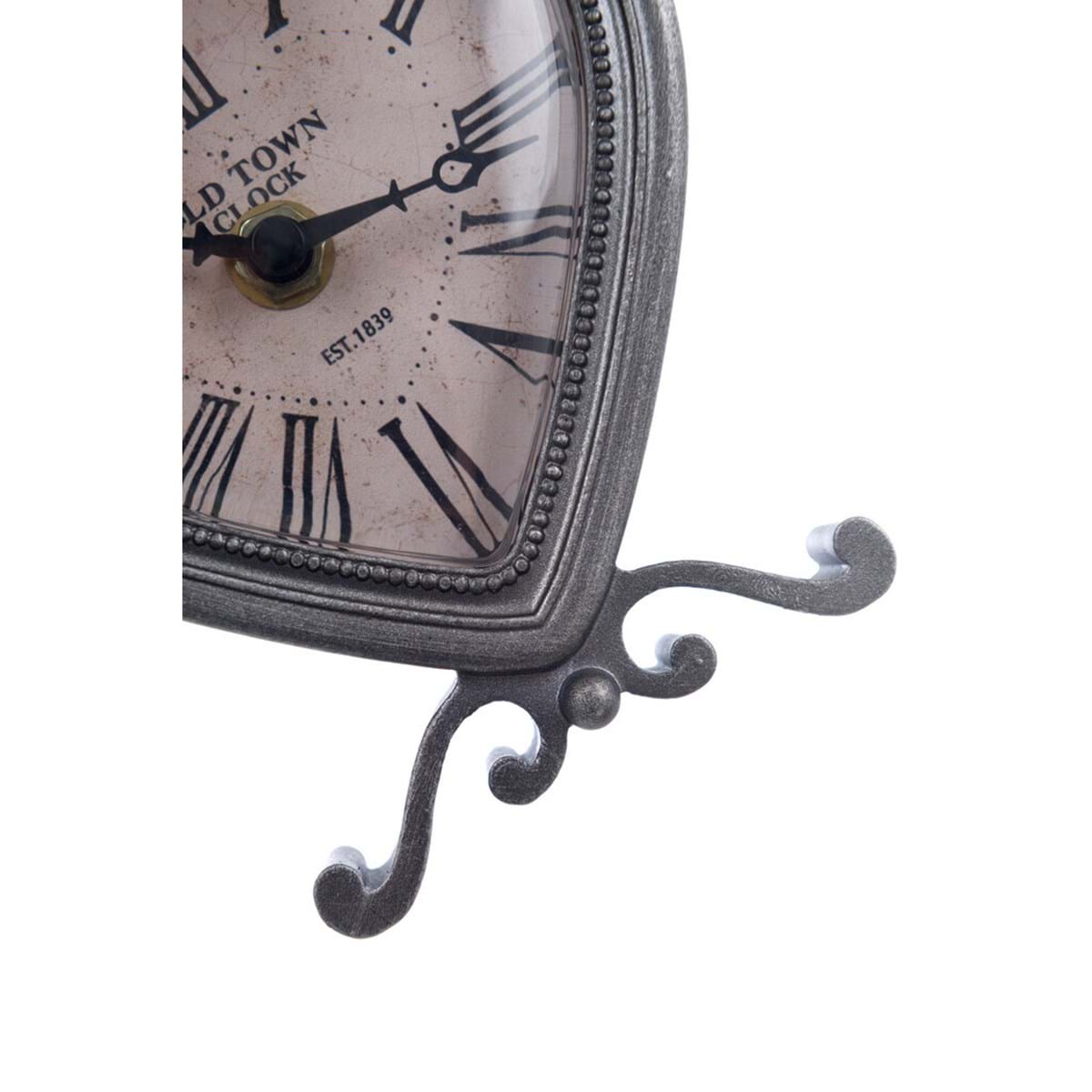 Orologio da tavolo in metallo