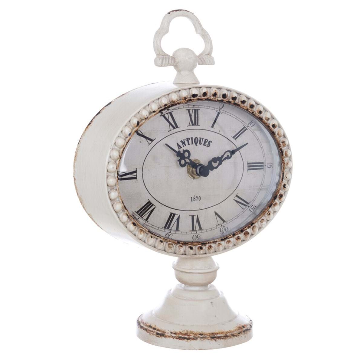 Orologio da tavola bianco
