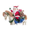 Decorazione S.Claus su cavallo
