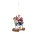 Decorazione S.Claus su cavallo
