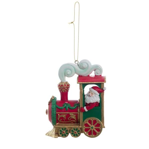 Decorazione S.Claus su trenino