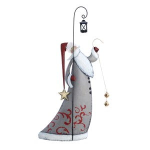 Decorazione S.Claus con lanterna e campanelli