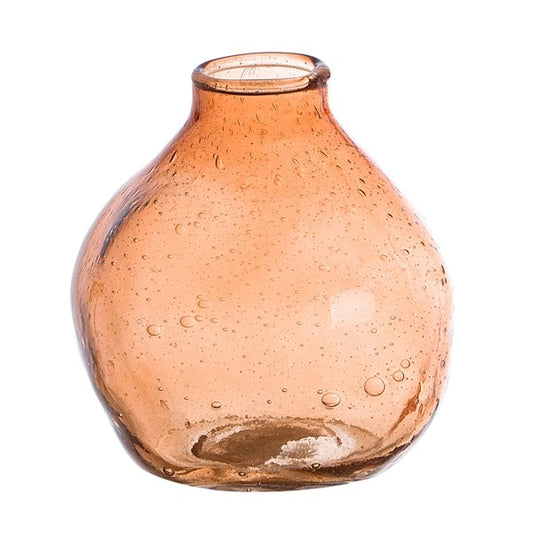Bottiglia Decorativa in Vero CM 11,5X11,5 H CM 12,5