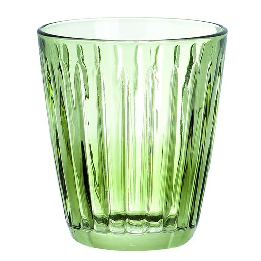 Set 6 bicchieri acqua Libiamo verde CM 9X9 H CM10